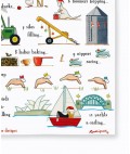 Linen Tea Towel | Red Tractor Designs | 12 Days Of Christmas